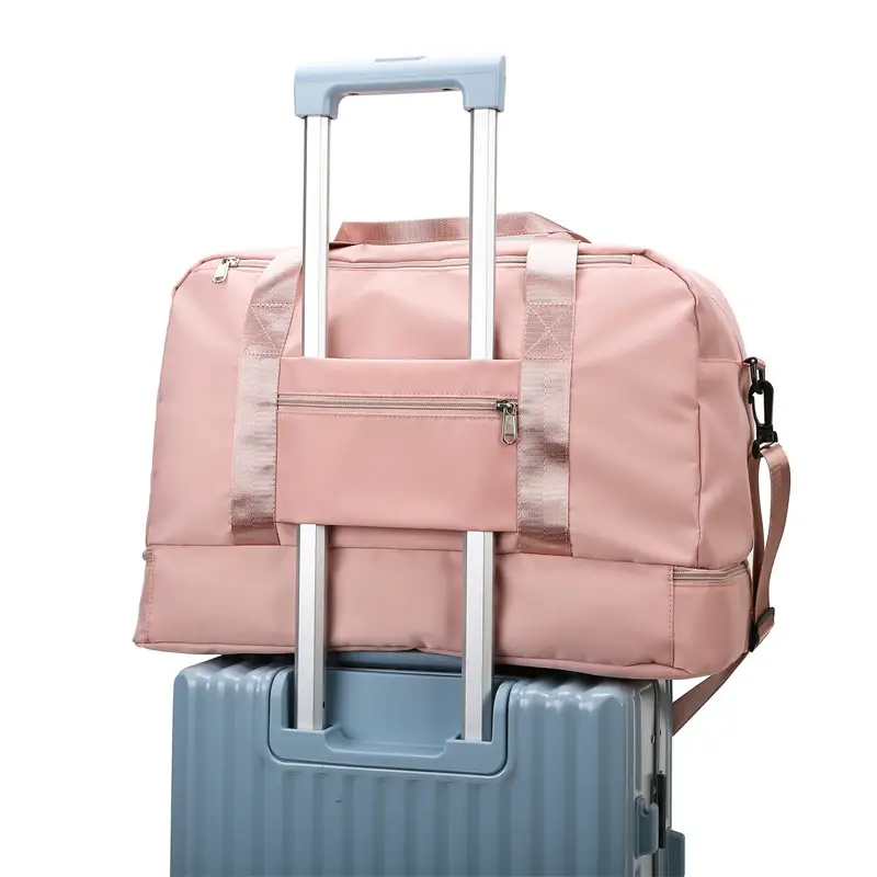 Foldable Travel Bag Blue Large Capacity Foldable Storage — feature 26