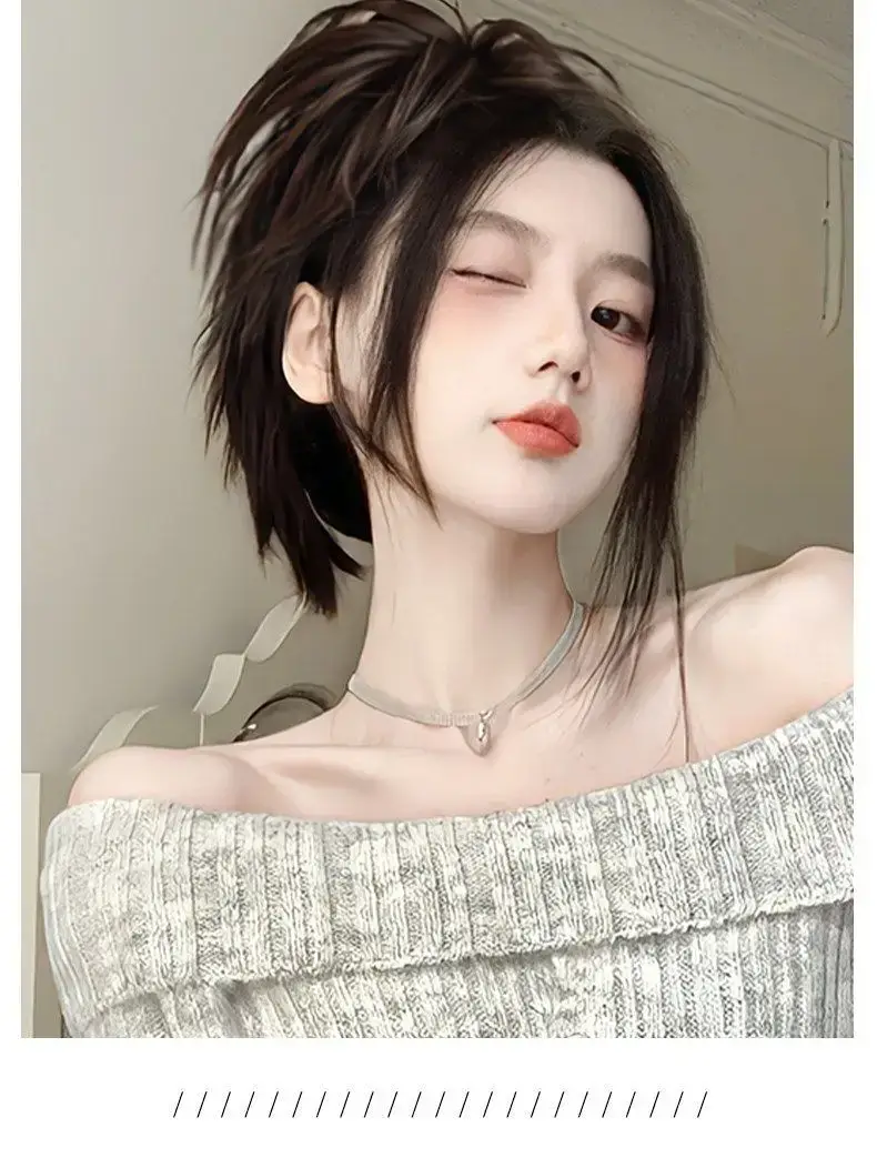 Natural Fluffy Hair Clip for Women Brown — feature 9