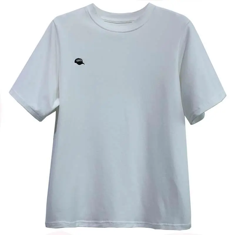 Women Light Grey Short Sleeve T-Shirt Summer 2025
