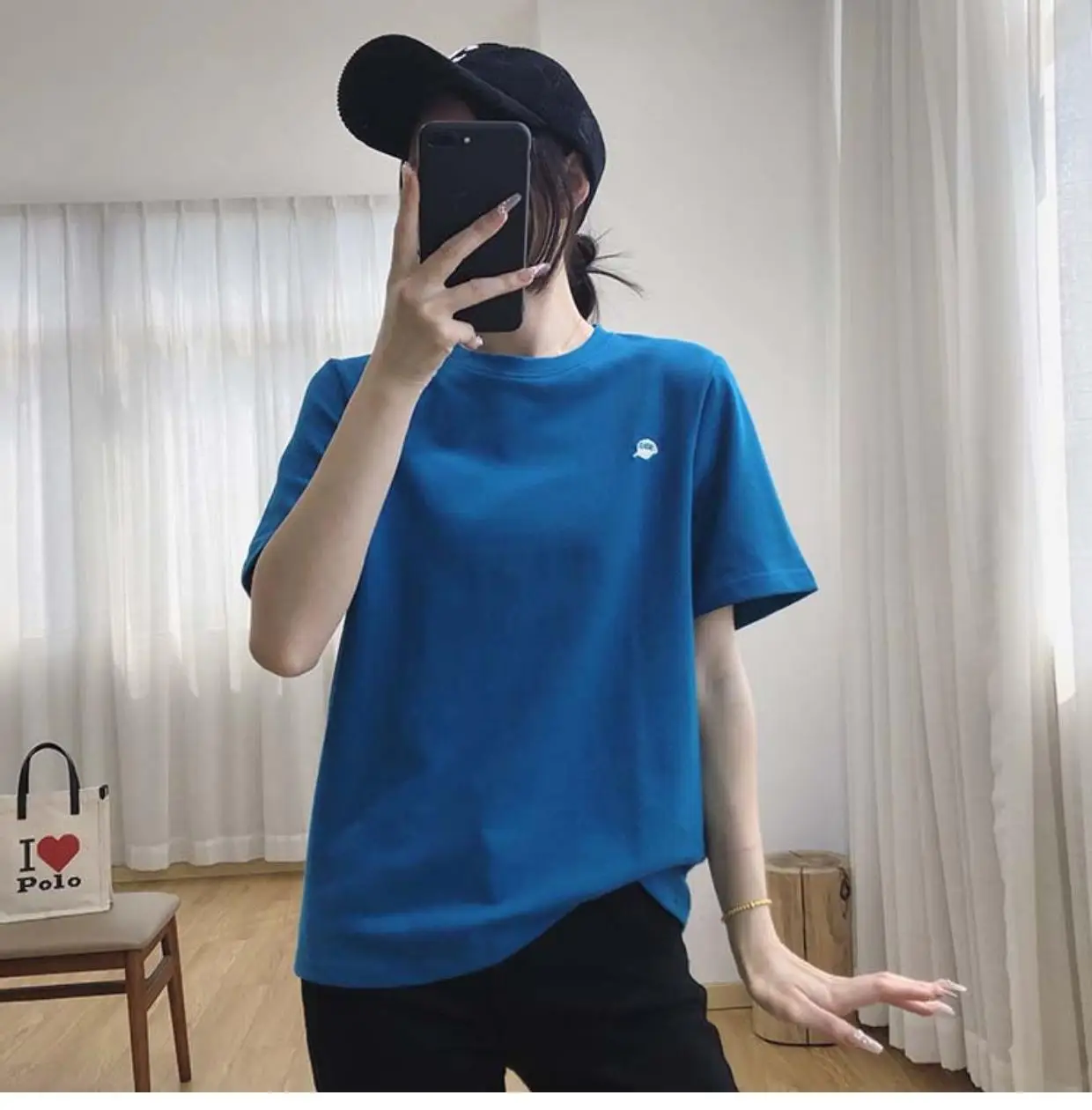 Women Light Grey Short Sleeve T-Shirt Summer 2025 — feature 21
