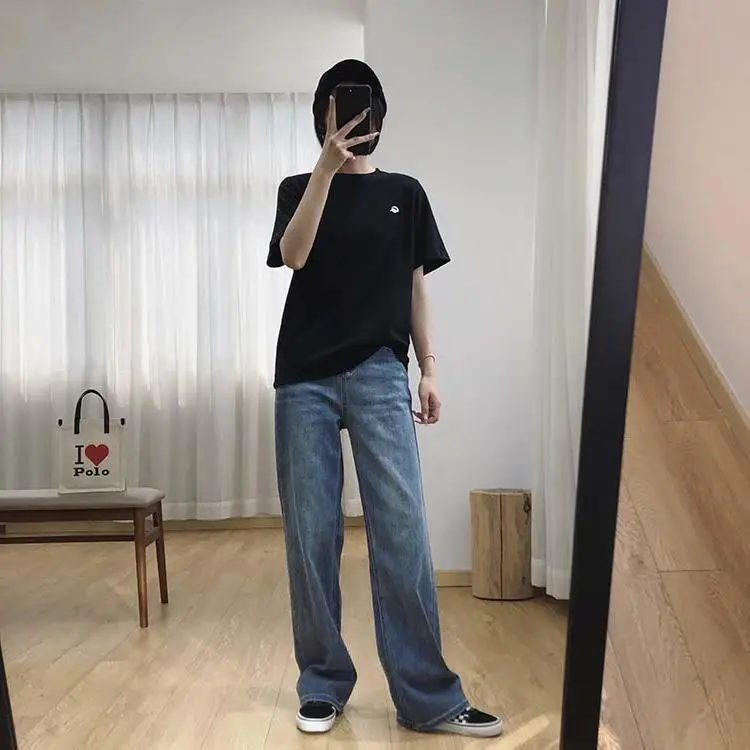 Women Light Grey Short Sleeve T-Shirt Summer 2025 — feature 36