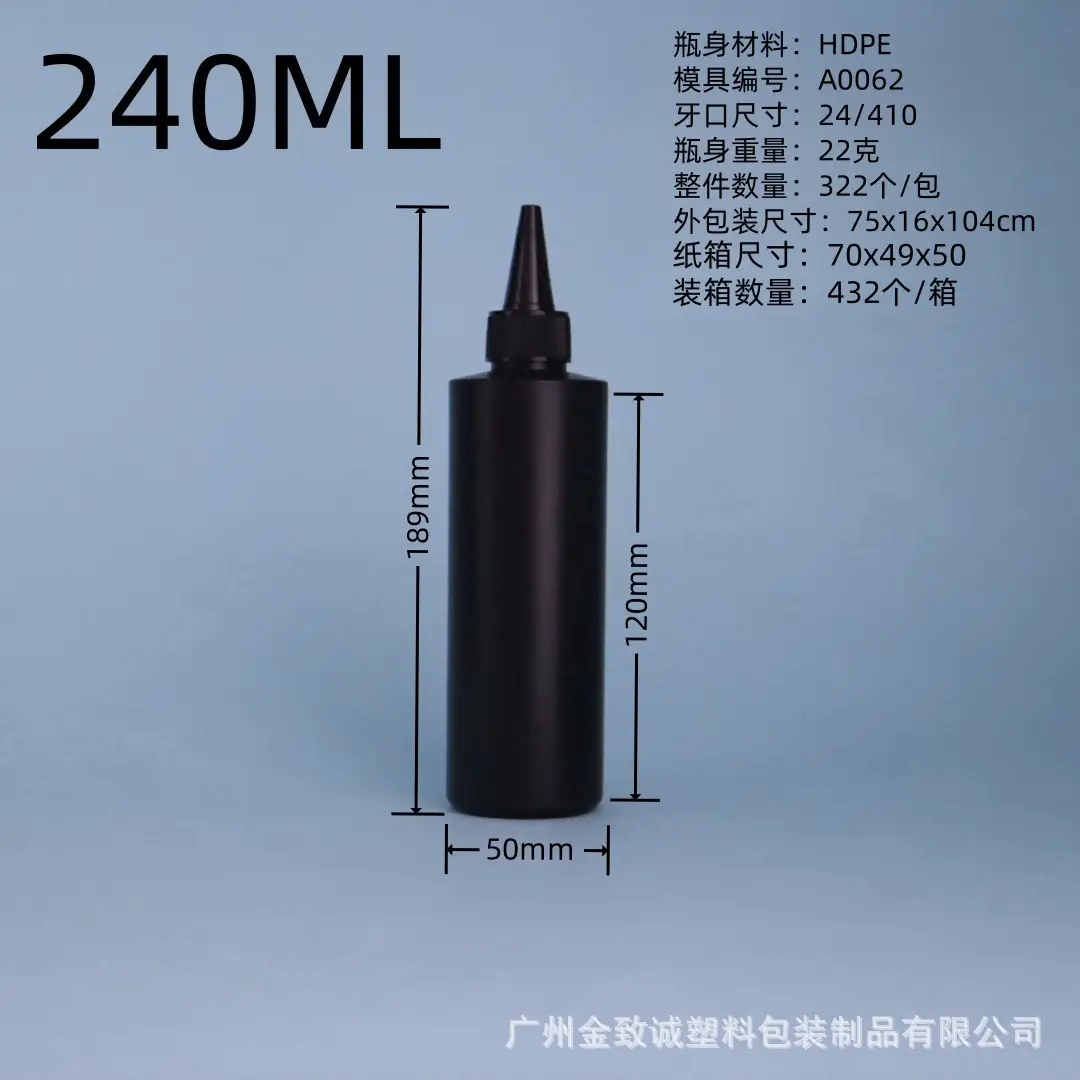 Black Flat-Shoulder Nail Polish Gel 06 UV Squeezable - Image 29