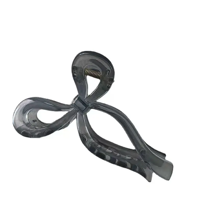 Korean Style Bow Hair Clips Wholesale Plastic Large - Image 11