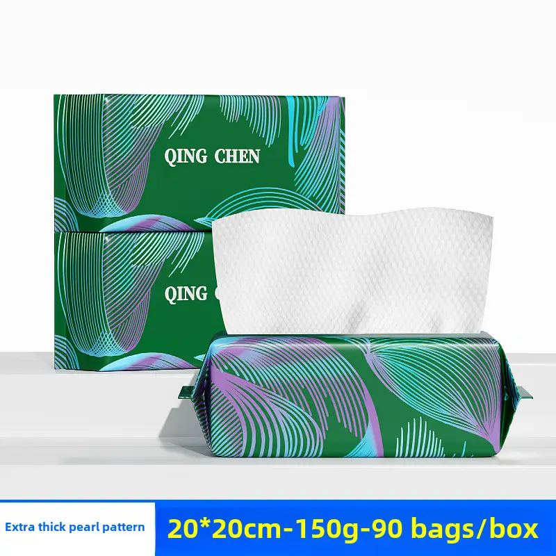 Cotton Face Towel Pearl Pattern Whitening Makeup Remover - Image 14