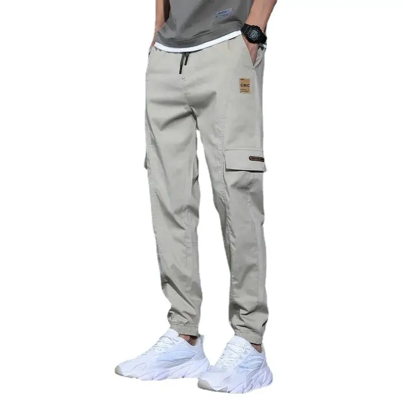 Men's Slim Fit Wool Pants Olive Green Add Wear