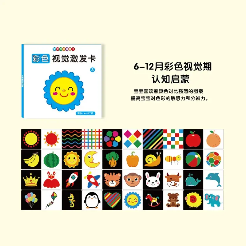 Black & White Baby Color Card 0-3M - Image 3