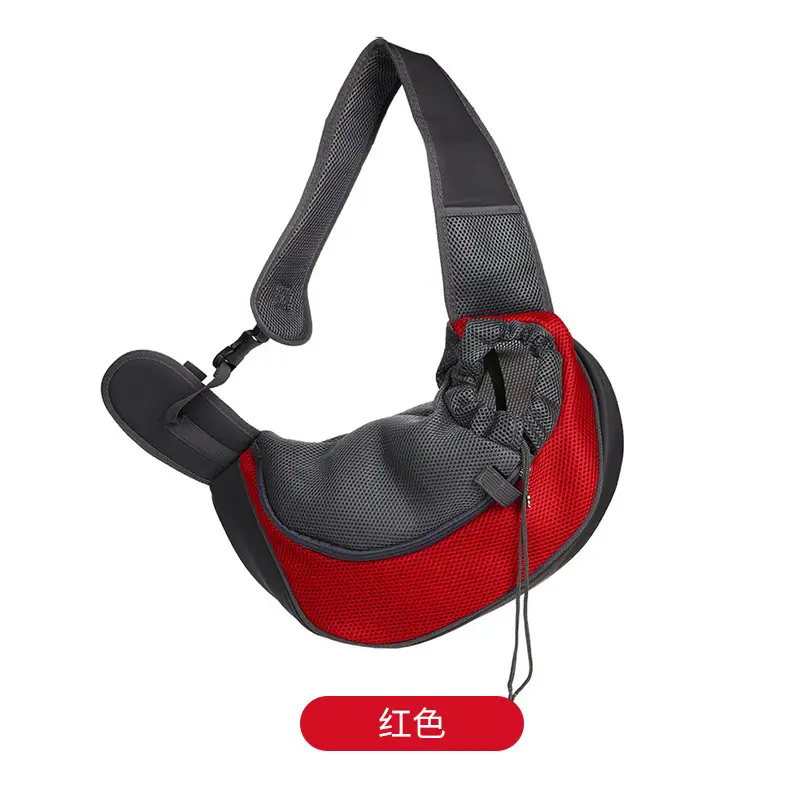 Green Crossbody Pet Backpack with Widened Strap - Image 4