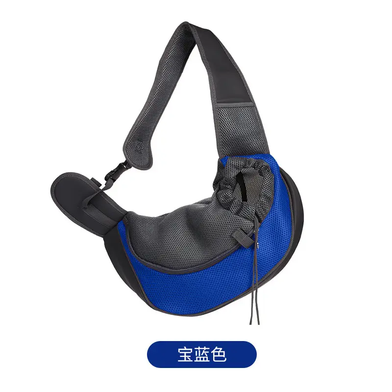 Green Crossbody Pet Backpack with Widened Strap - Image 7