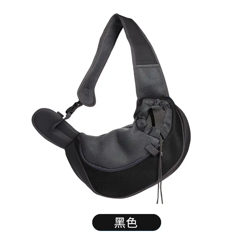 Green Crossbody Pet Backpack with Widened Strap - Image 8