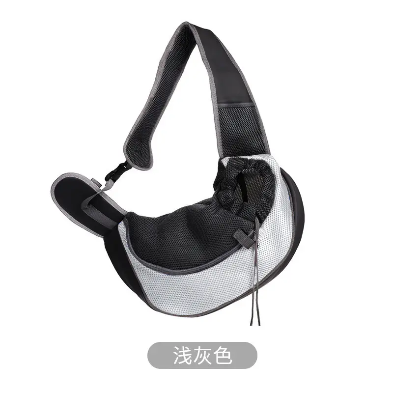 Green Crossbody Pet Backpack with Widened Strap - Image 9