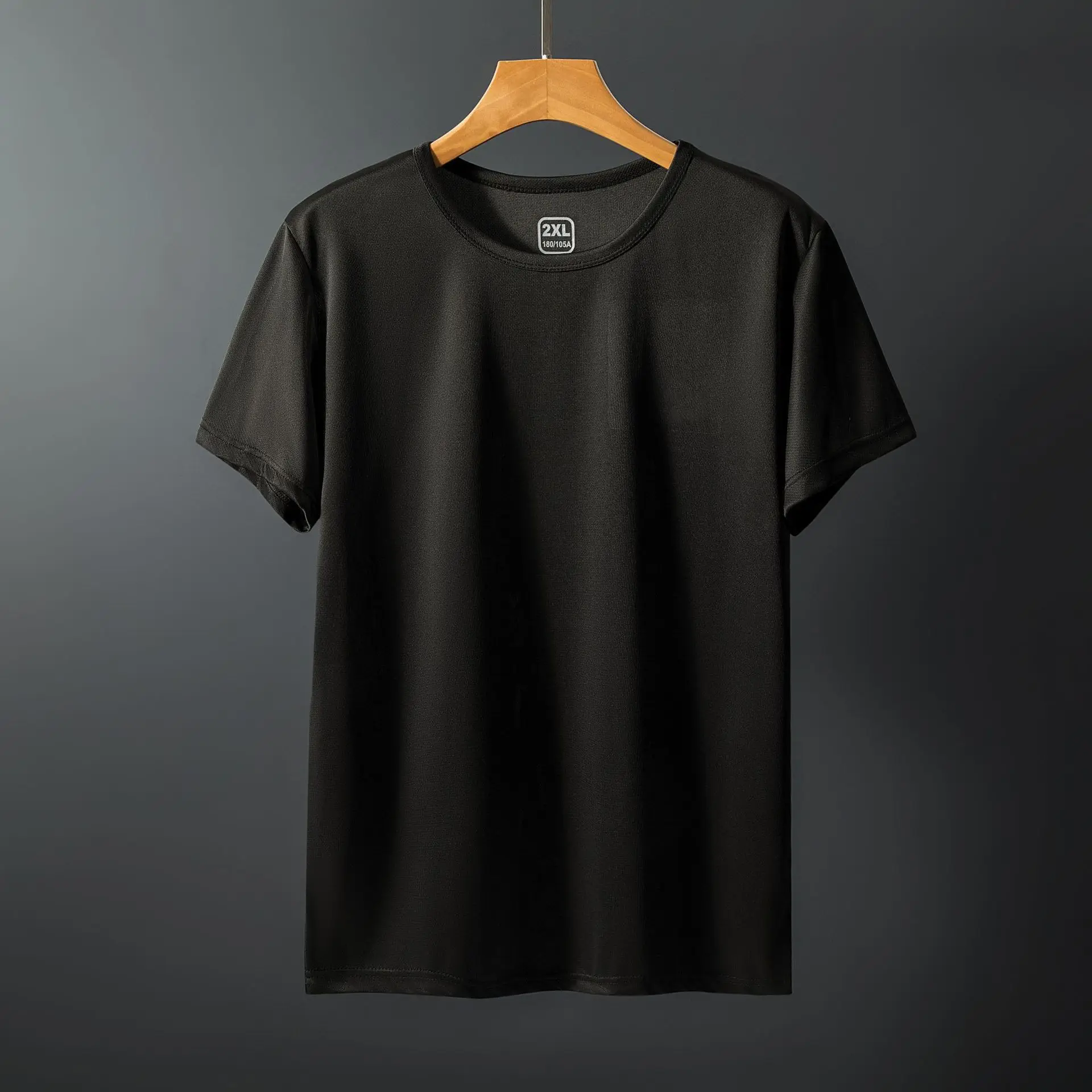Men Blue Mesh T-Shirt Large 3 Bar - Image 7