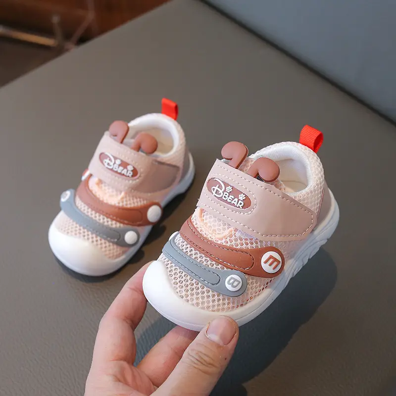 2025 New Summer Baby Toddler Shoes Non-Slip Soft Sole Breathable Mesh - Image 5