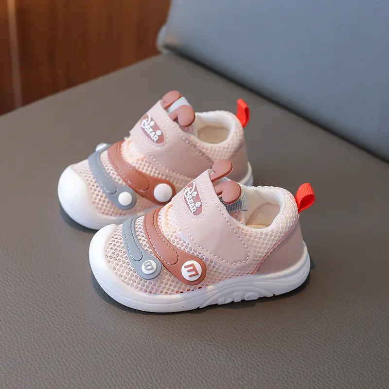 2025 New Summer Baby Toddler Shoes Non-Slip Soft Sole Breathable Mesh - Image 2