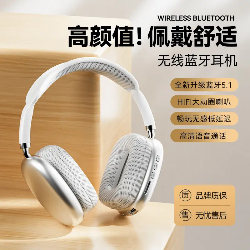Wireless Bluetooth 5.1 Pink Noise-Cancelling Headset - Image 8