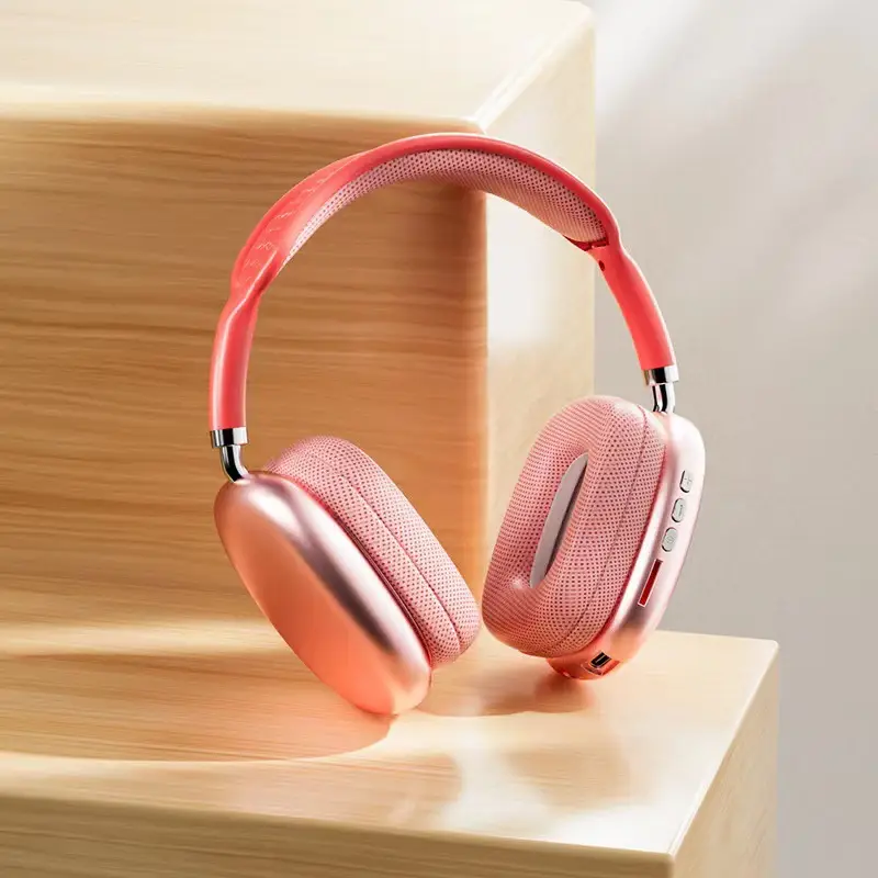 Wireless Bluetooth 5.1 Pink Noise-Cancelling Headset - Image 3
