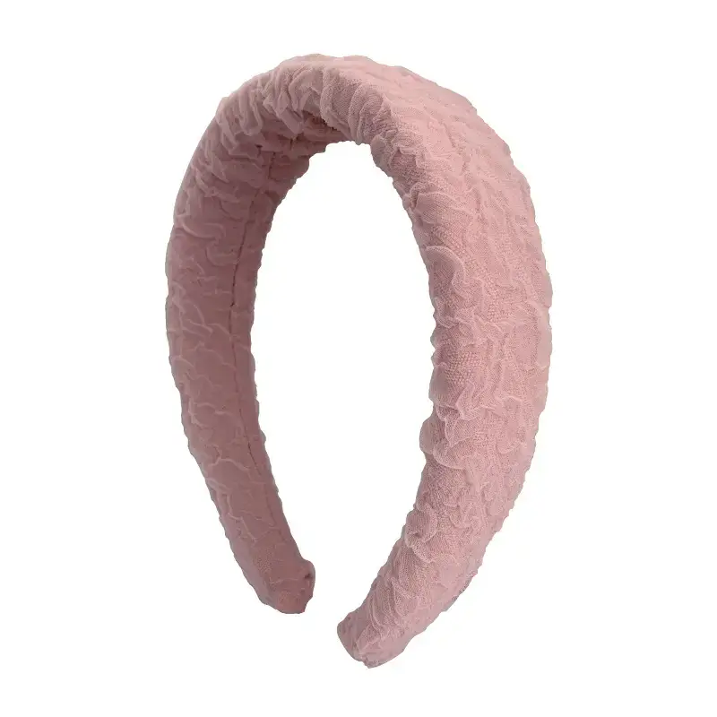 Fairy-Like Soft Headband with Lace Trim for Girls