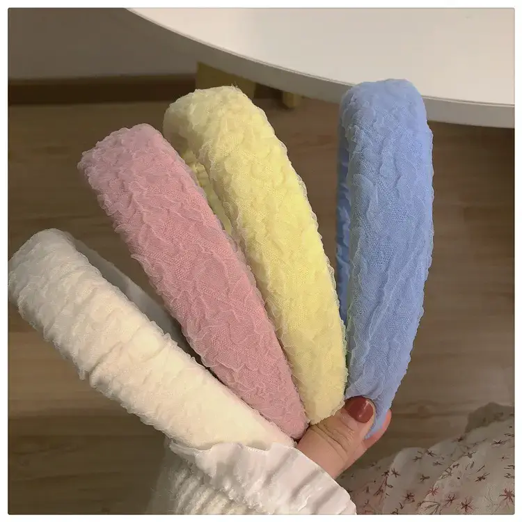 Fairy-Like Soft Headband with Lace Trim for Girls — feature 1