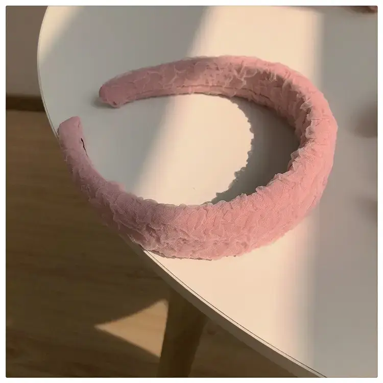 Fairy-Like Soft Headband with Lace Trim for Girls — feature 9