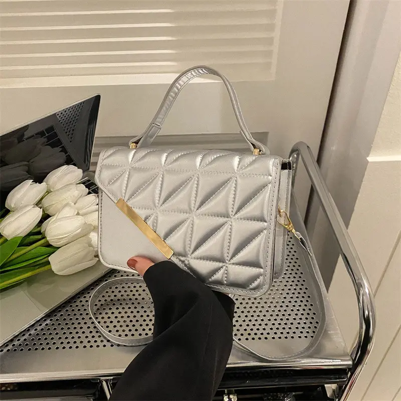 Black Quilted Handbag for Women 2026 - Image 8