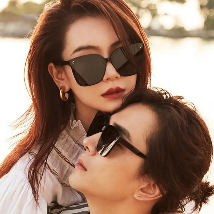 Women's Large Frame Sunglasses Summer Sun Protection - Image 20