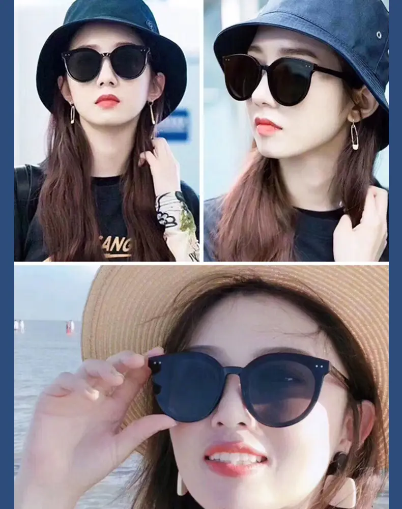 Women's Large Frame Sunglasses Summer Sun Protection — feature 17
