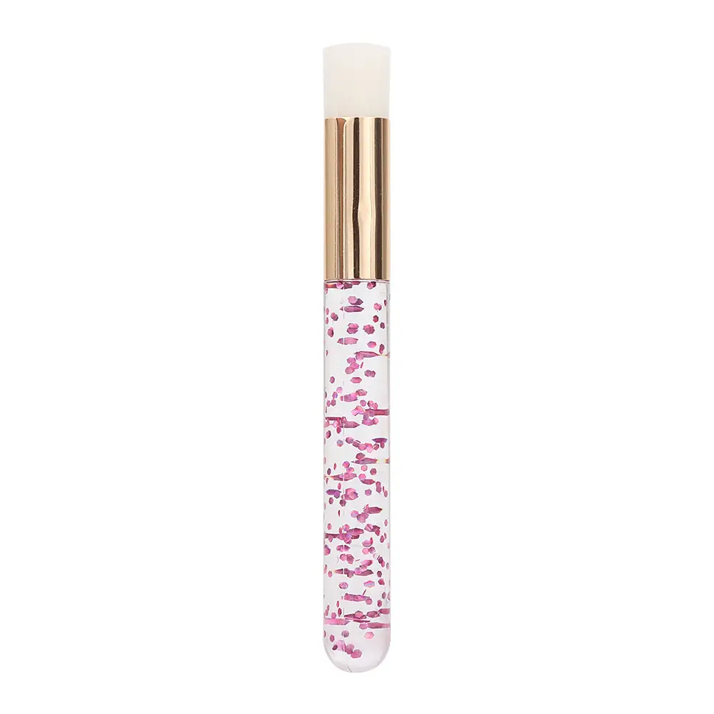 Micron Soft Hair Lip Brush with Green Leaf Print - Image 15