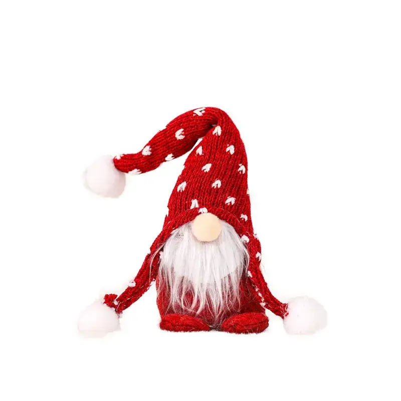 Nordic Cross-Country Beard Faceless Doll Christmas Ornament - Image 8
