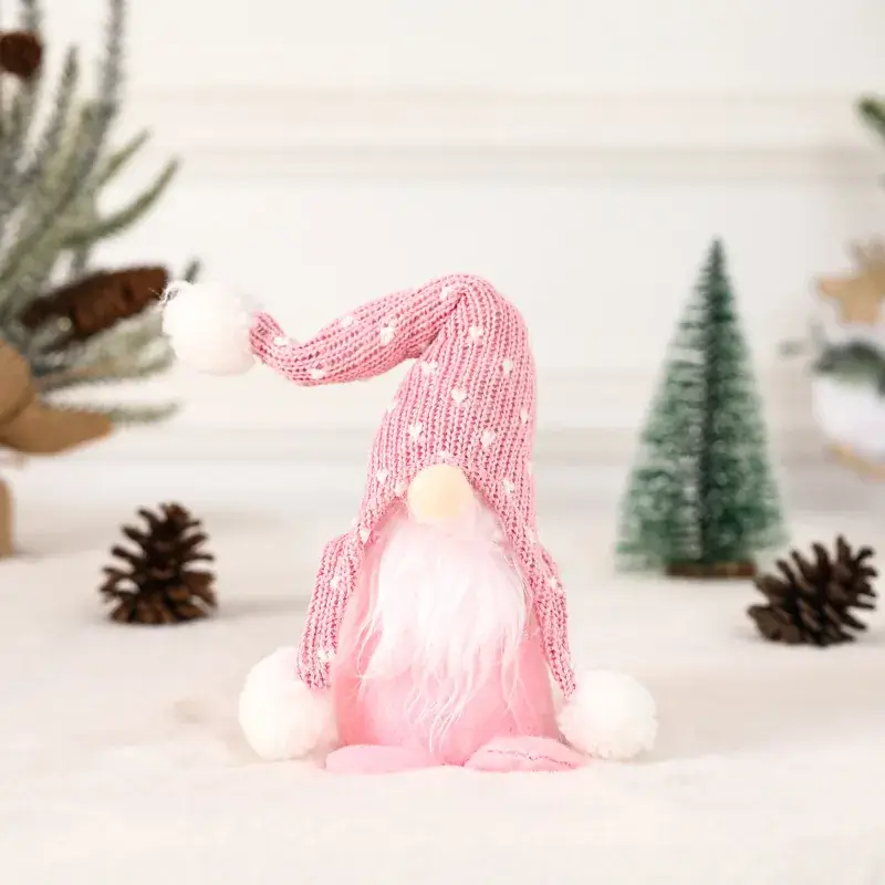 Nordic Cross-Country Beard Faceless Doll Christmas Ornament - Image 5