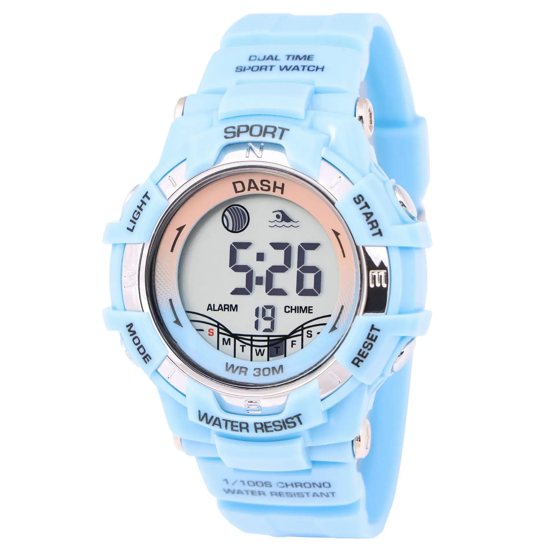 Shida 6845 Digital Watch Multi-Functional Waterproof Sports Wear - Image 4