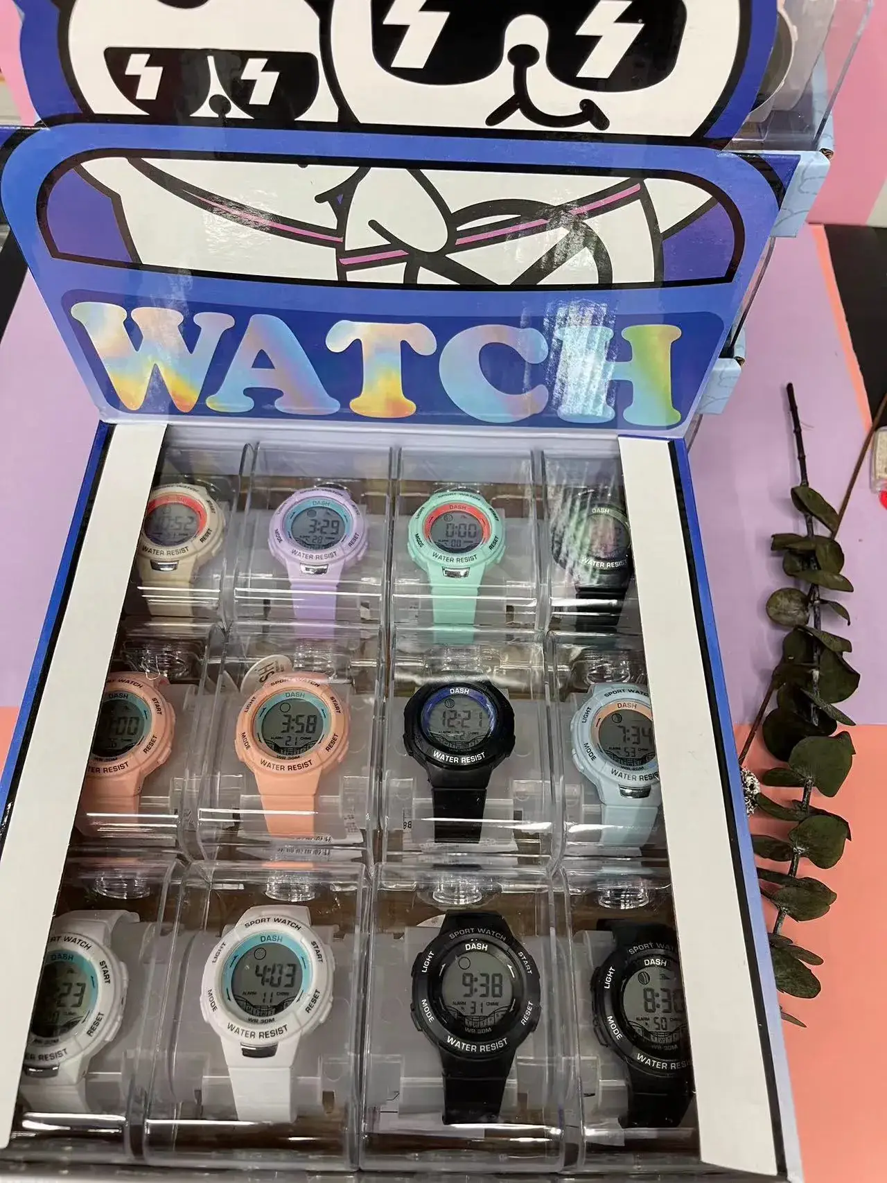 Shida 6845 Digital Watch Multi-Functional Waterproof Sports Wear — feature 9
