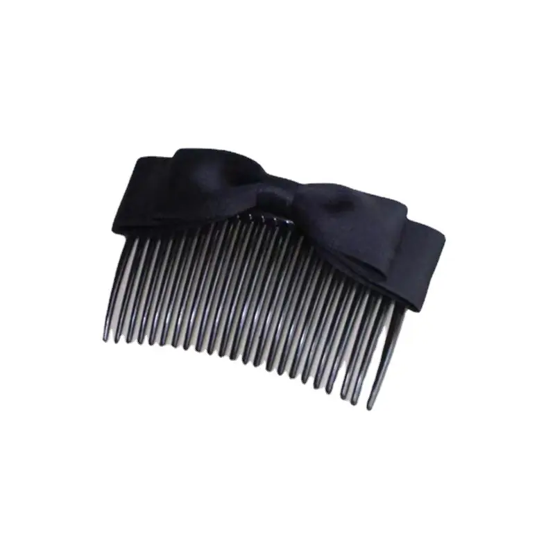 Light Blue Bow Hair Comb for Girls