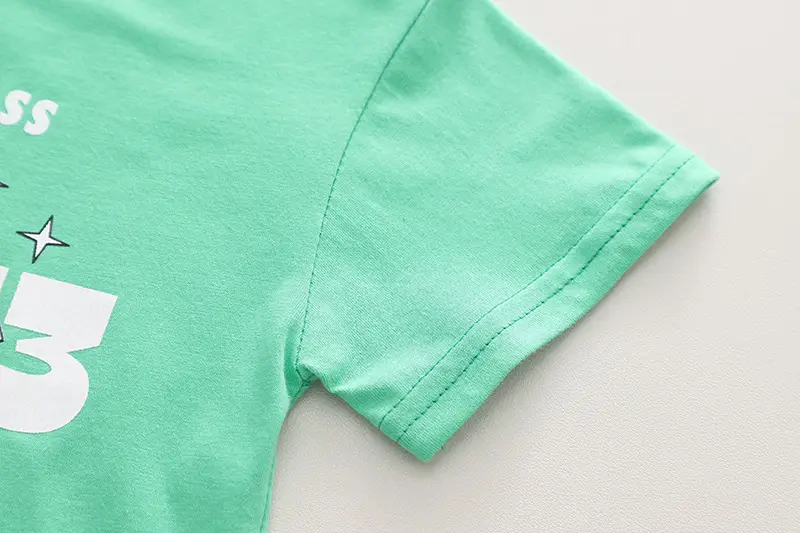 Summer Boys Yellow T-Shirt Blue Shorts Set — feature 11