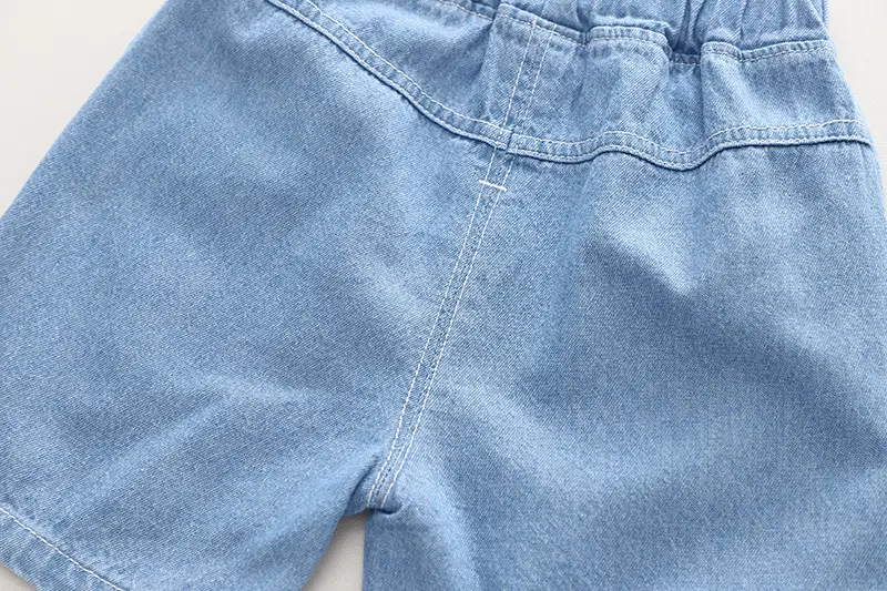 Summer Boys Yellow T-Shirt Blue Shorts Set — feature 18