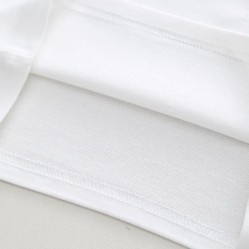 Black Polo Top with White Trim for Boys Shorts Set — feature 10