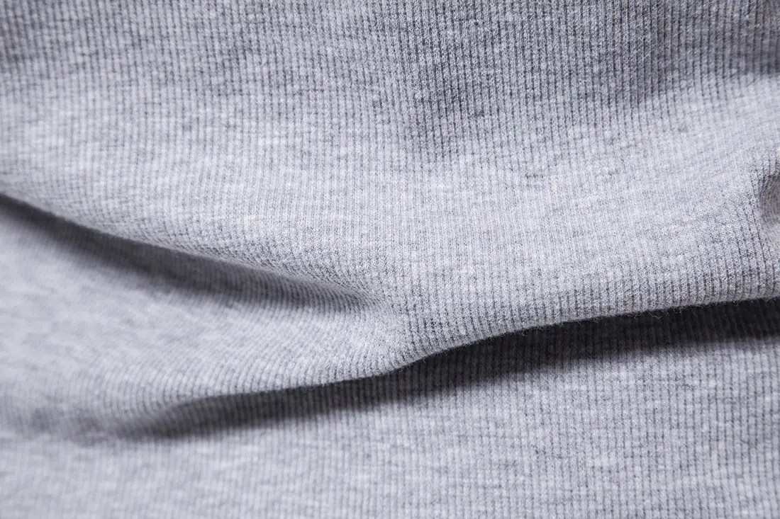 Men's Grey Polo T-Shirt with Retro Collar — feature 11