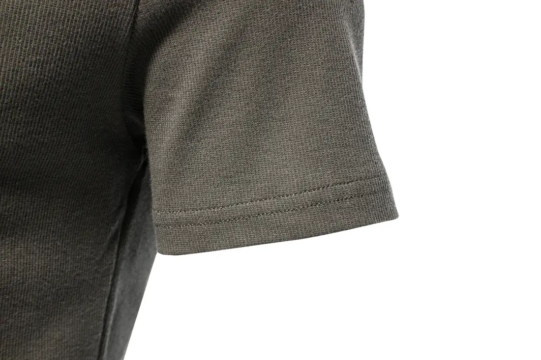 Men's Grey Polo T-Shirt with Retro Collar — feature 32