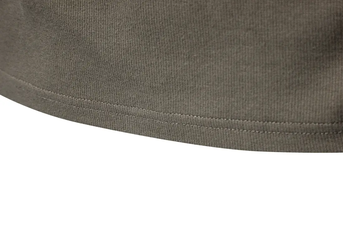 Men's Grey Polo T-Shirt with Retro Collar — feature 34