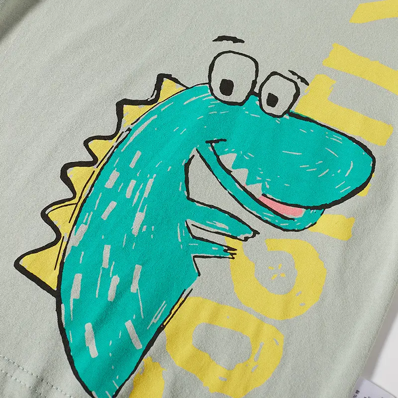 Betop Kids T-Shirt Cotton Cartoon Dinosaur 2025 - Image 4