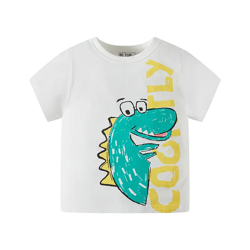 Betop Kids T-Shirt Cotton Cartoon Dinosaur 2025 - Image 2