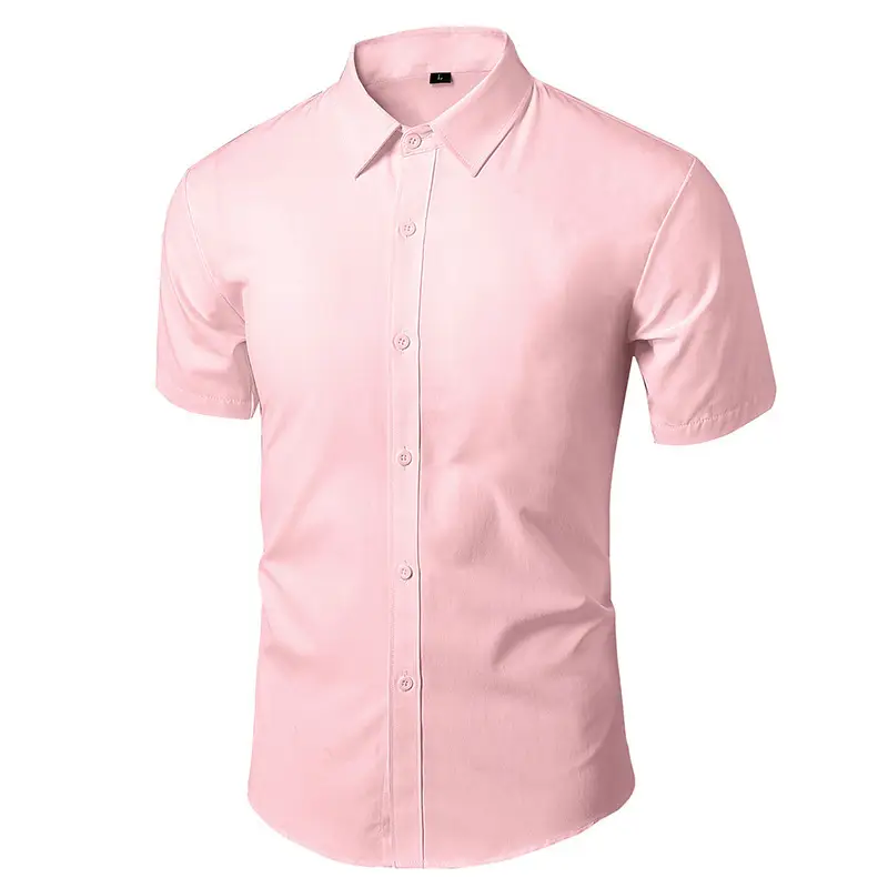 White Long-Sleeved Business Shirt for Men - Image 11
