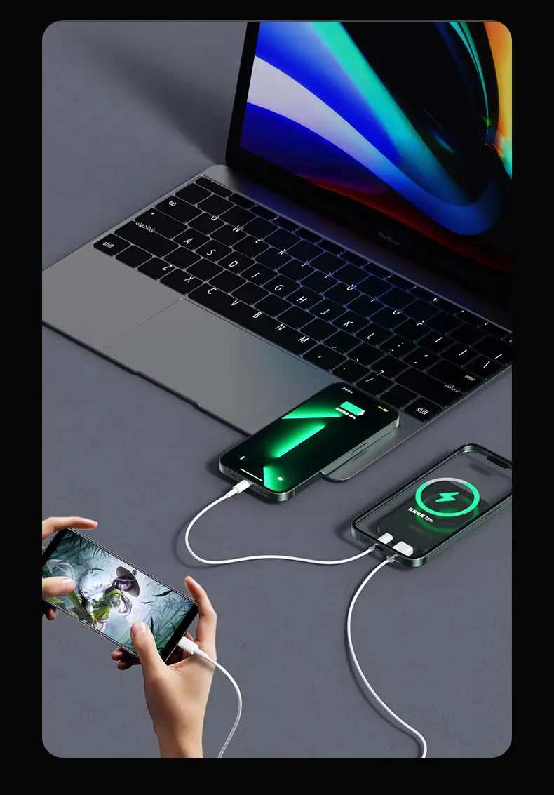 magsafe magnetic wireless charging treasure 10000mAh super fast charging 22.5W mobile power supply — feature 10