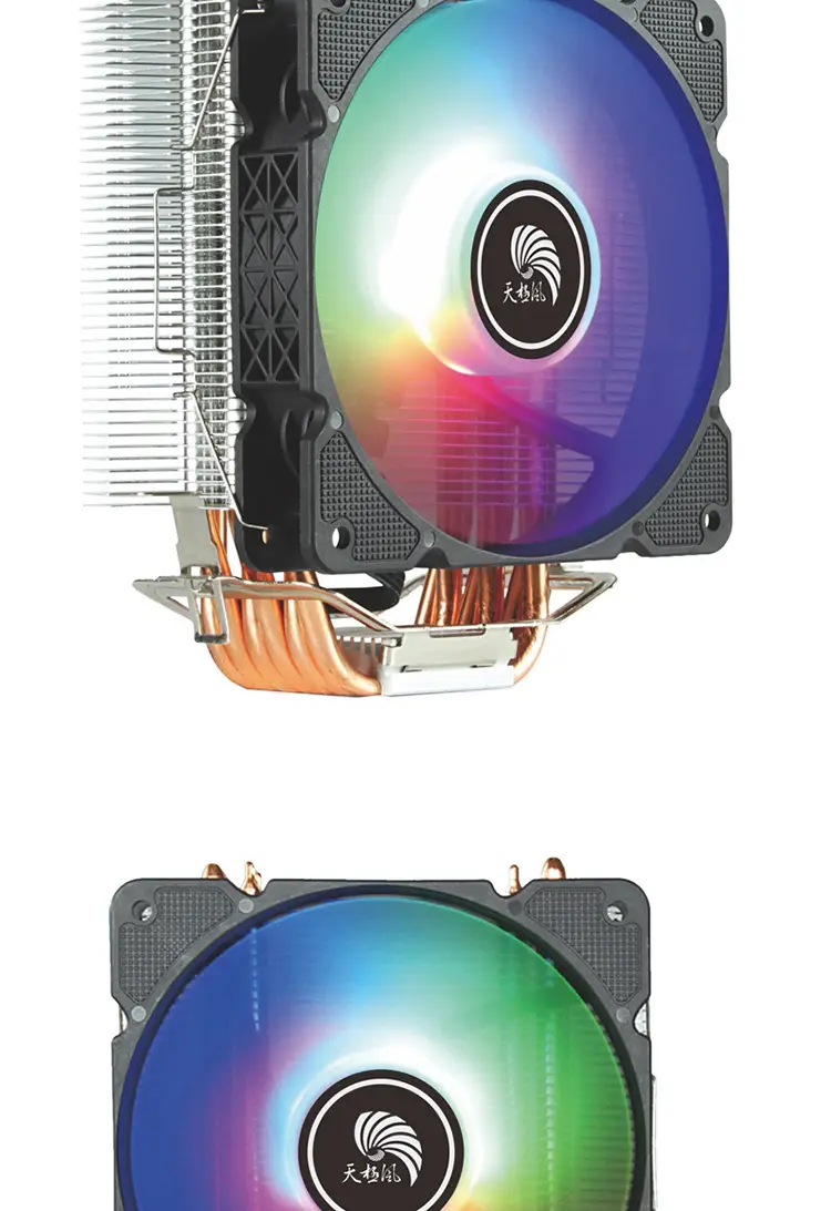 Tianji Wind Tower Type 4 Heat Pipe Cpu Radiator Inlet Lga1700 115X Amd Full Platform Silent Fan — feature 11