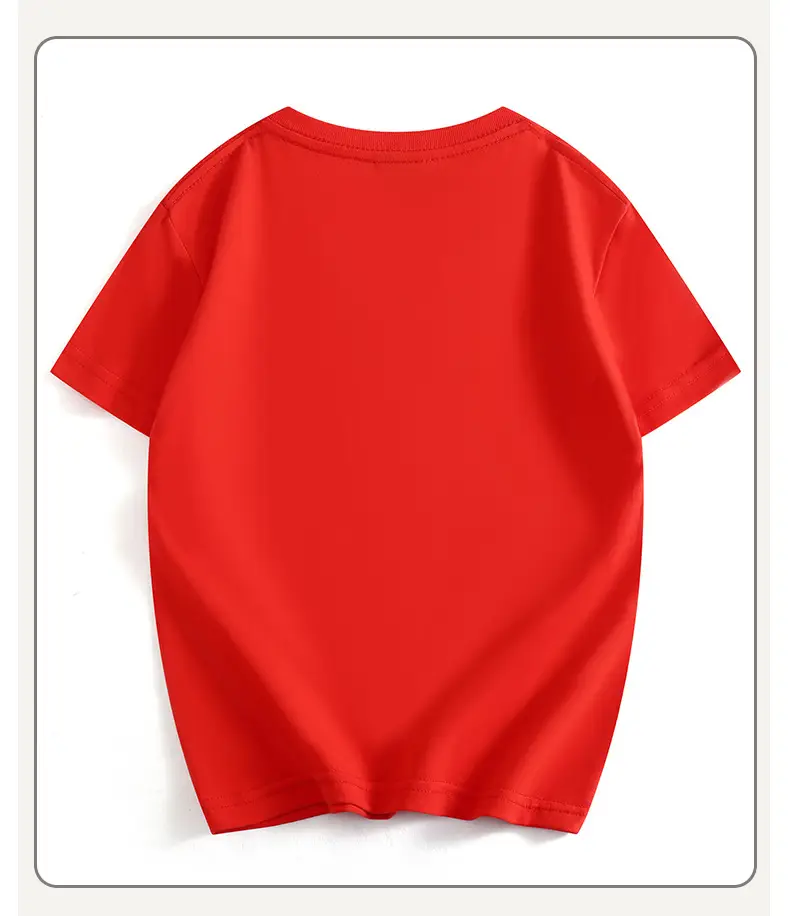 Children's Unflued T-Shirt White Boys Summer Wear — feature 35