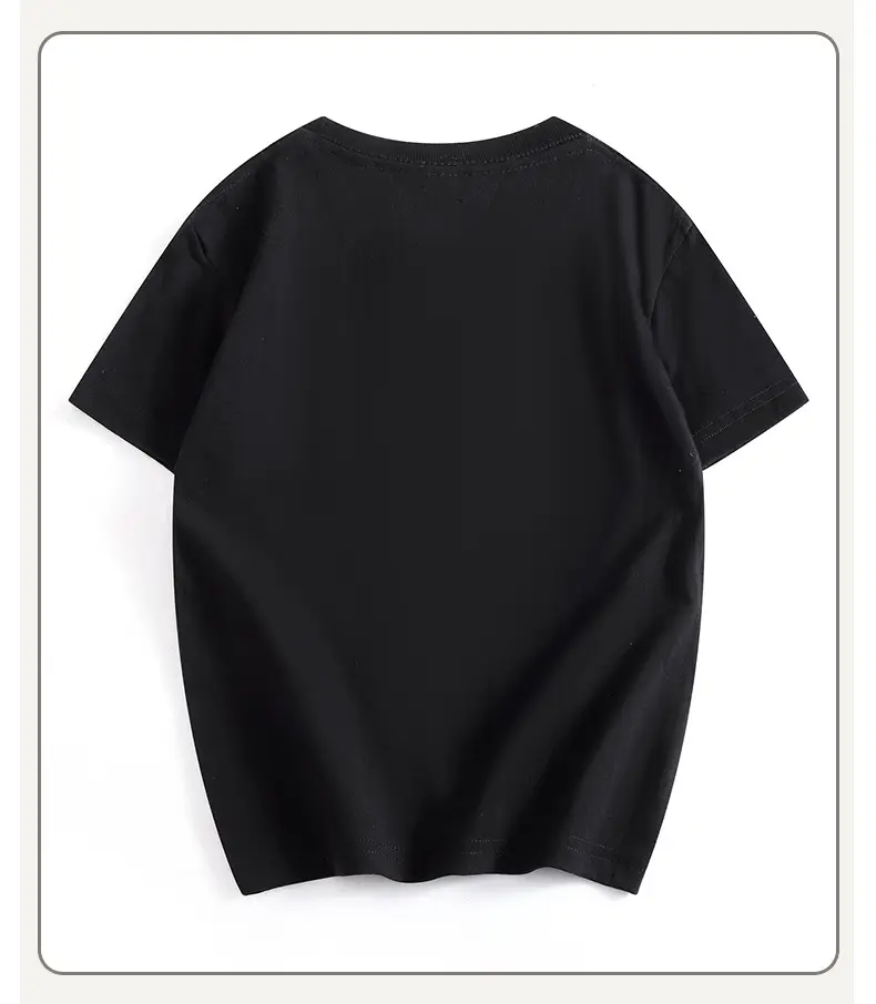 Children's Unflued T-Shirt White Boys Summer Wear — feature 41