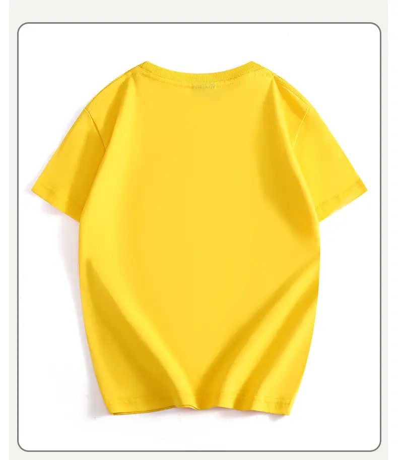 Children's Unflued T-Shirt White Boys Summer Wear — feature 45