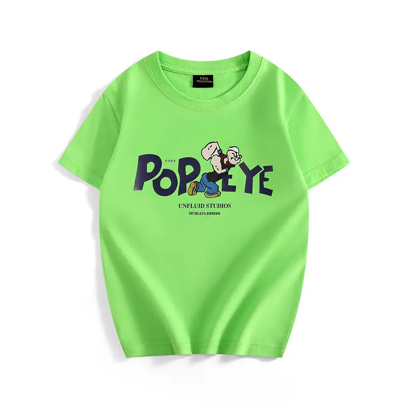 Girls Pop Squeeze Green T-Shirt Medium - Image 6