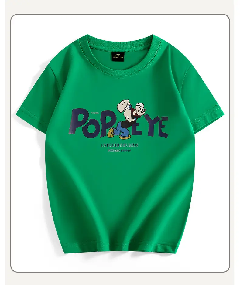 Girls Pop Squeeze Green T-Shirt Medium — feature 36