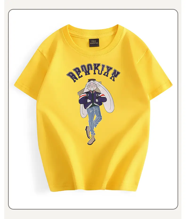 Brooklyn Rider Boys T-Shirt Black Graphic Middle Size — feature 43
