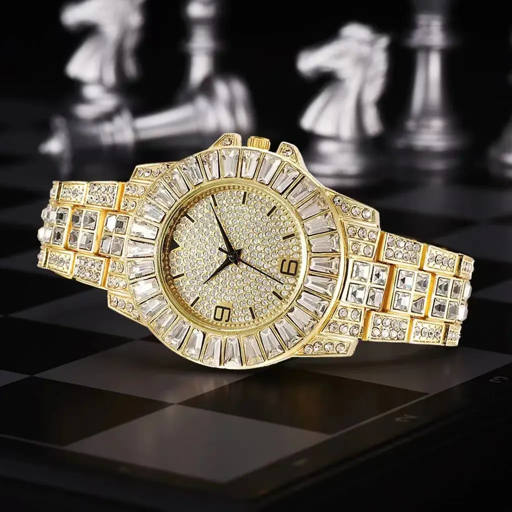 Diamond Full Diamond Ladies Watch Quartz Women's Watch - Image 6