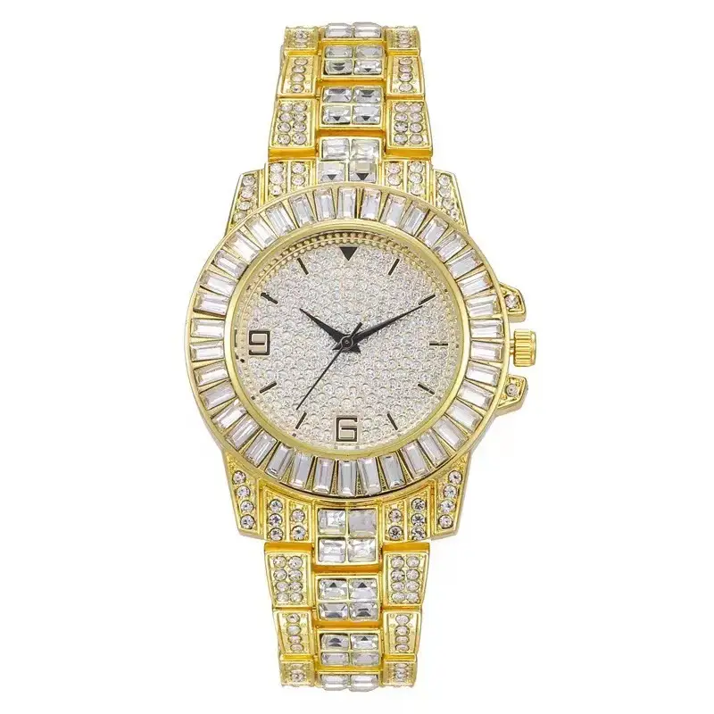 Diamond Full Diamond Ladies Watch Quartz Women's Watch - Image 8
